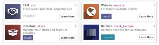Application's technical names